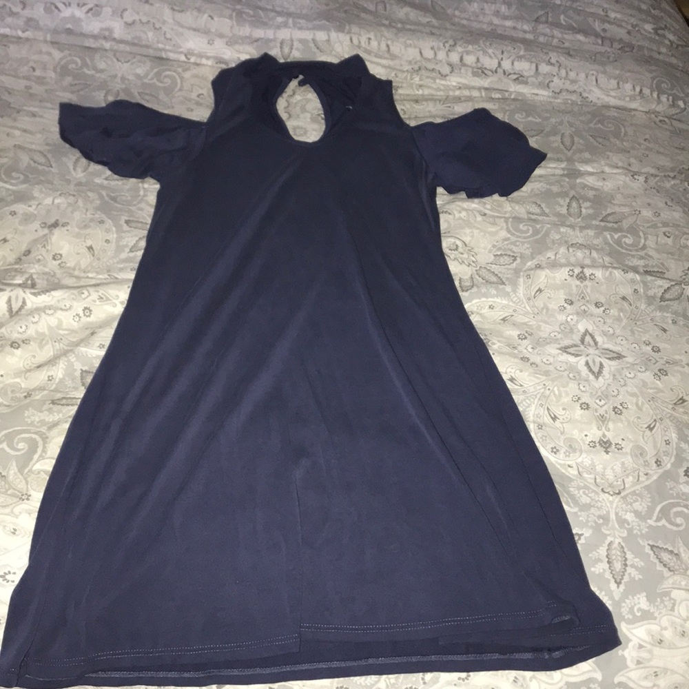 Blue dress
